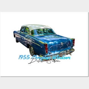 1955 Chrylser Windsor Deluxe Sedan Posters and Art